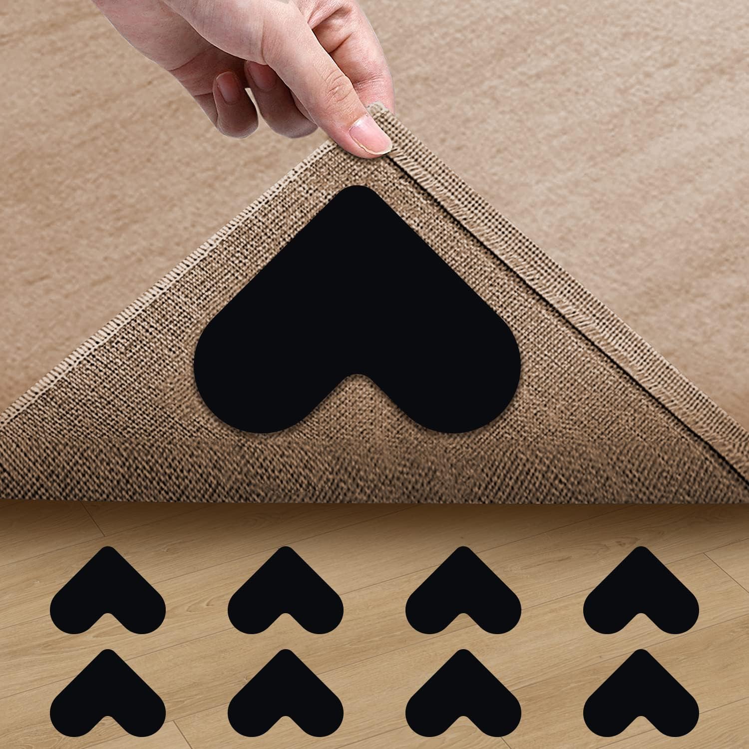 Rug Griper - Sorgen Sie dafür, dass Ihre Teppiche flach, sicher und rutschfest liegen – für absolute Sicherheit