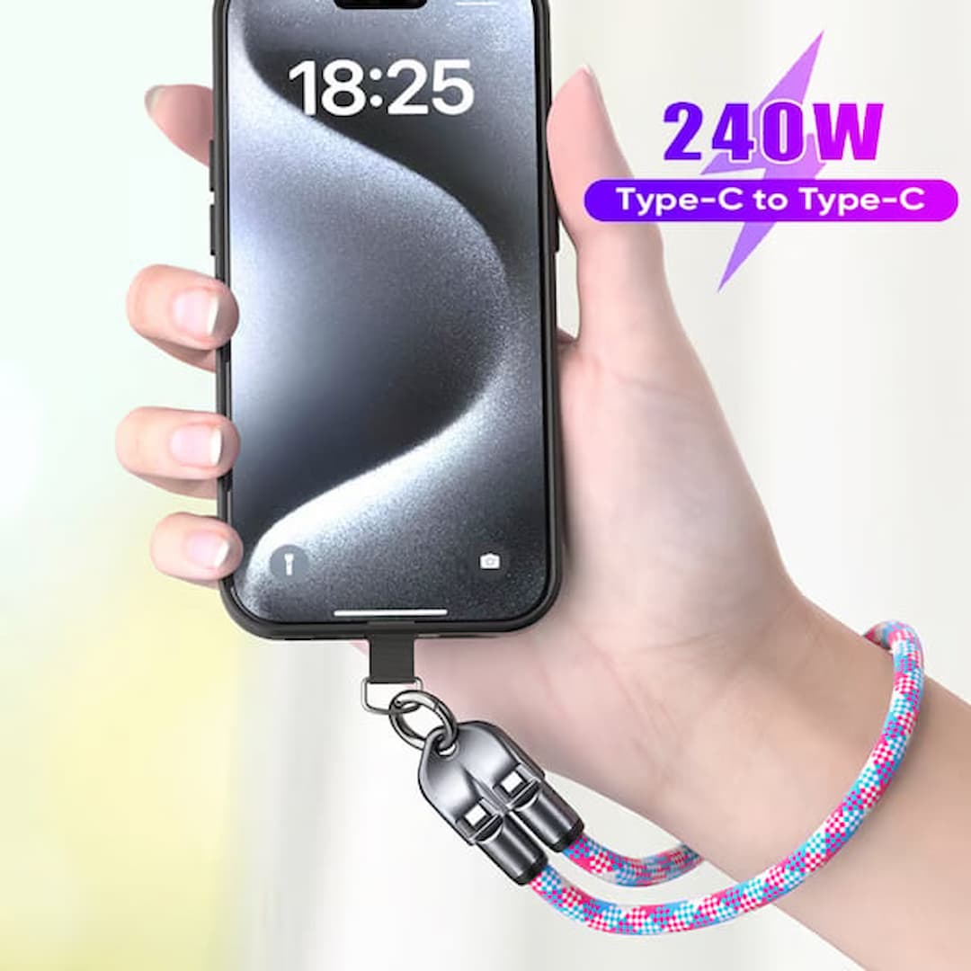 ChargeStrap - 2-in-1-Kabel zum schnellen Aufladen für Wearables