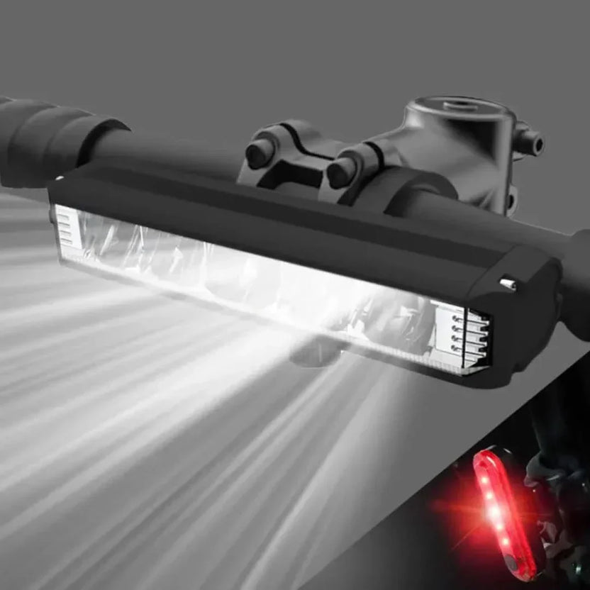 Bicycle LED Bar - Fahrradlicht LED 1400 Lumen – USB aufladbar und wasserdicht