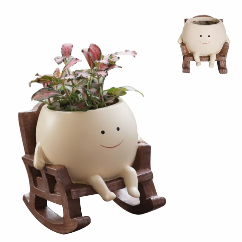 Plant Seat - Einzigartige Pflanzvase in Stuhlform
