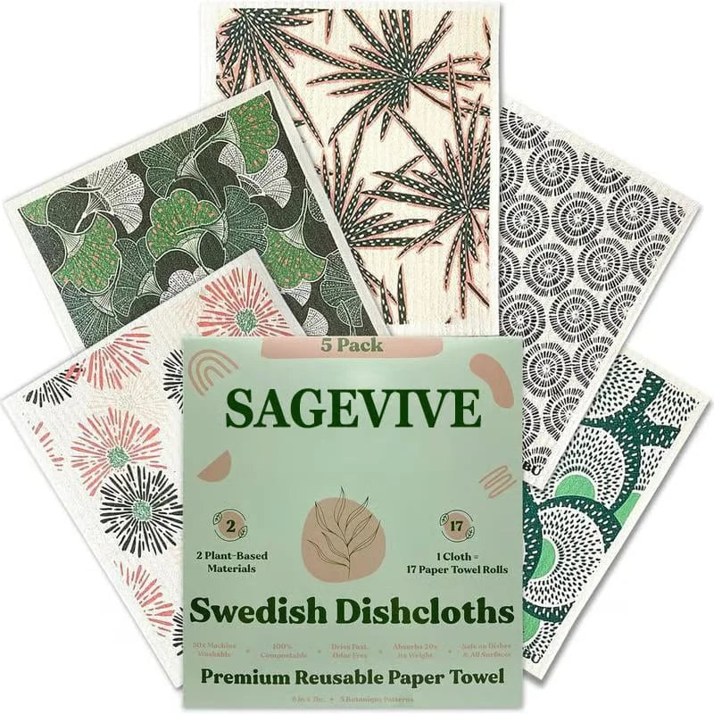 DischaCloths - Ultra-saugfähiges Geschirrtuch-Set