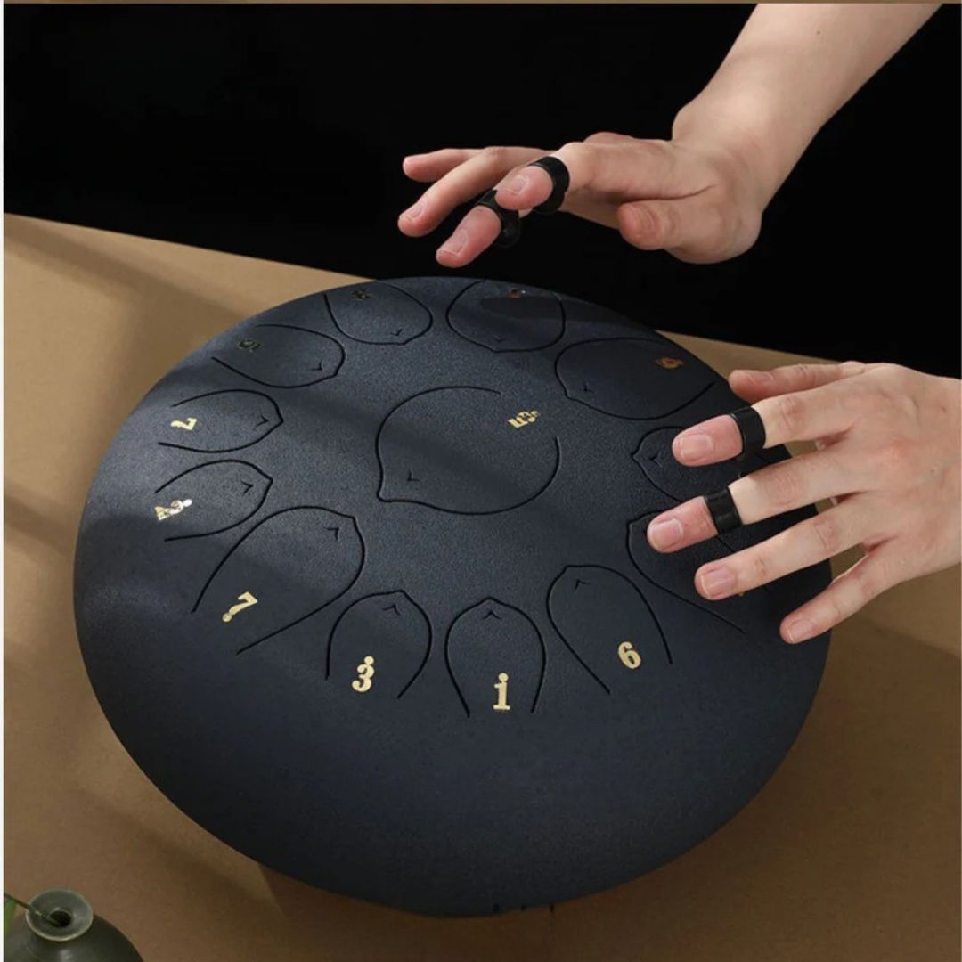 CalmOase - Handpan-Trommel für magischen Frieden und Meditation