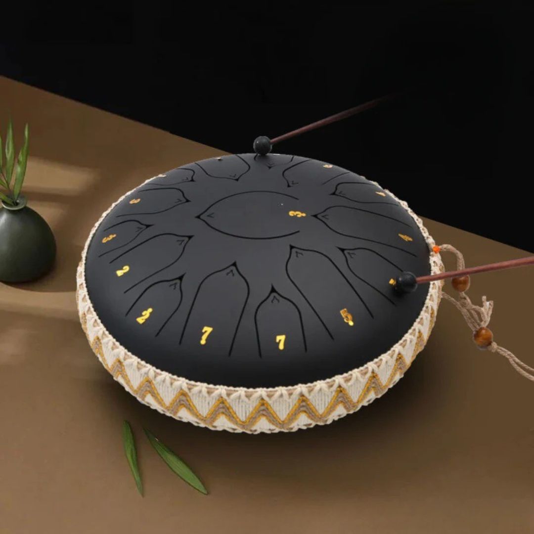 CalmOase - Handpan-Trommel für magischen Frieden und Meditation