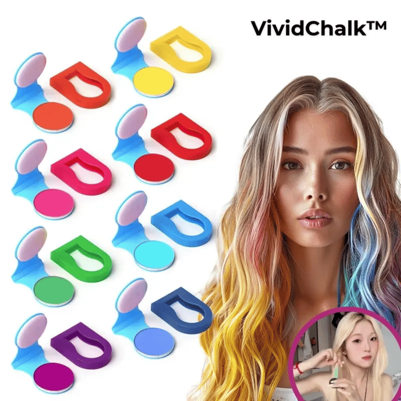HairChalk - Sofortige Verwandlung in kühnes Haar