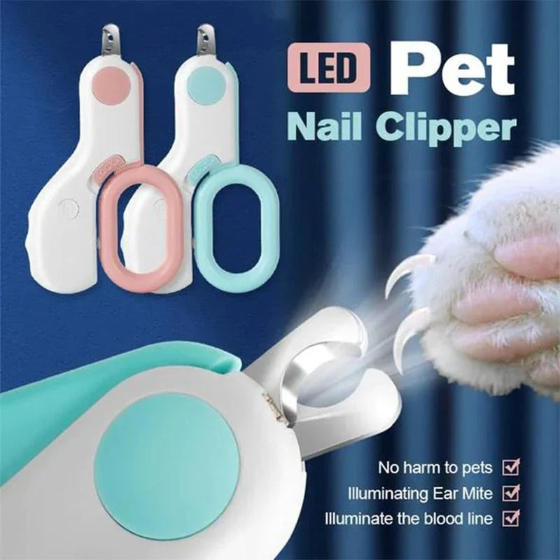 Katzen-Nagelknipser mit LED für präzises Schneiden