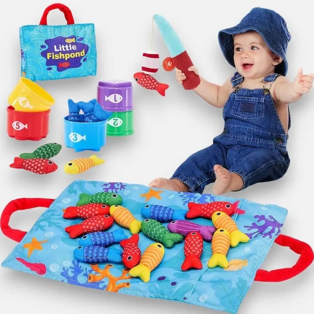 MagnetFishing - Weiches Angel-Spielset