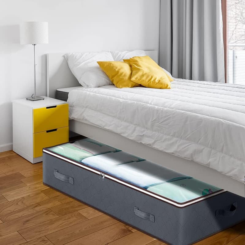 Bed Storage - Unterbett-Aufbewahrungstaschen – Platzsparend & Faltbar (2er-Set)