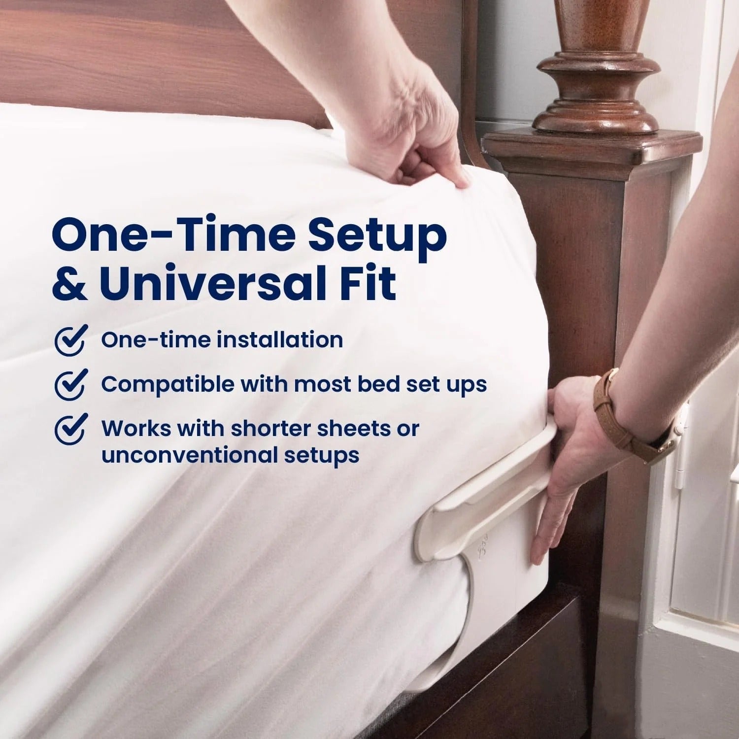 SheetHolder - Langlebig Bettlaken-Halter halten – Fixieren Bettlaken sicher
