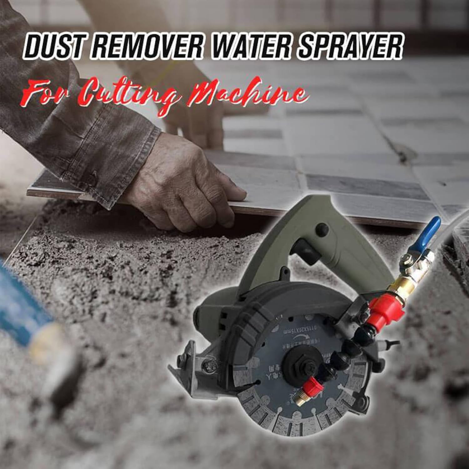 WaterCut - Staubarmes Sprühgerät für perfekte Schnitte