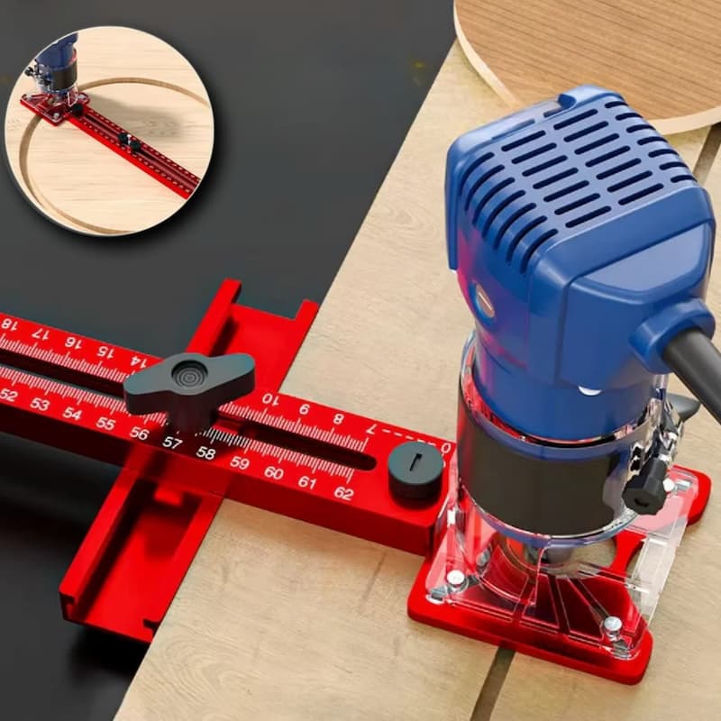 Router Guide - 3-in-1-Führungsschiene für Oberfräsen