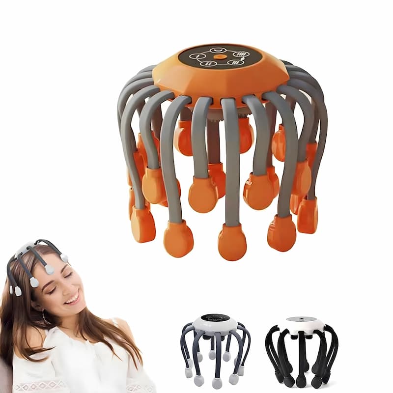 OctoMassager - Mit diesem Kopfmassagegerät gehören Kopfschmerzen der Vergangenheit an