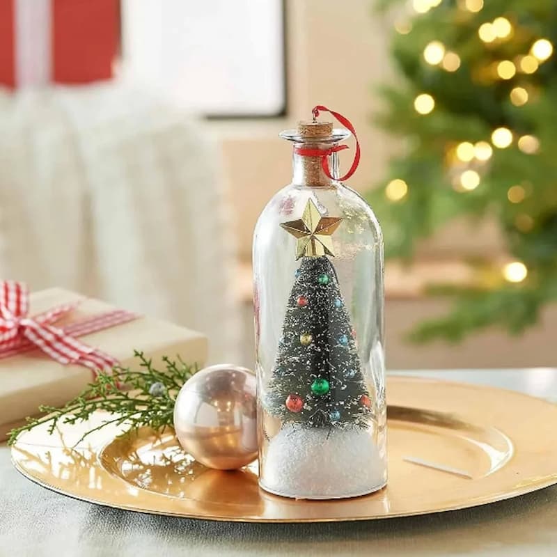 ChristmasBottle - Weihnachtsbaum mit Flaschenpost — Persönliche Nachricht verschenken