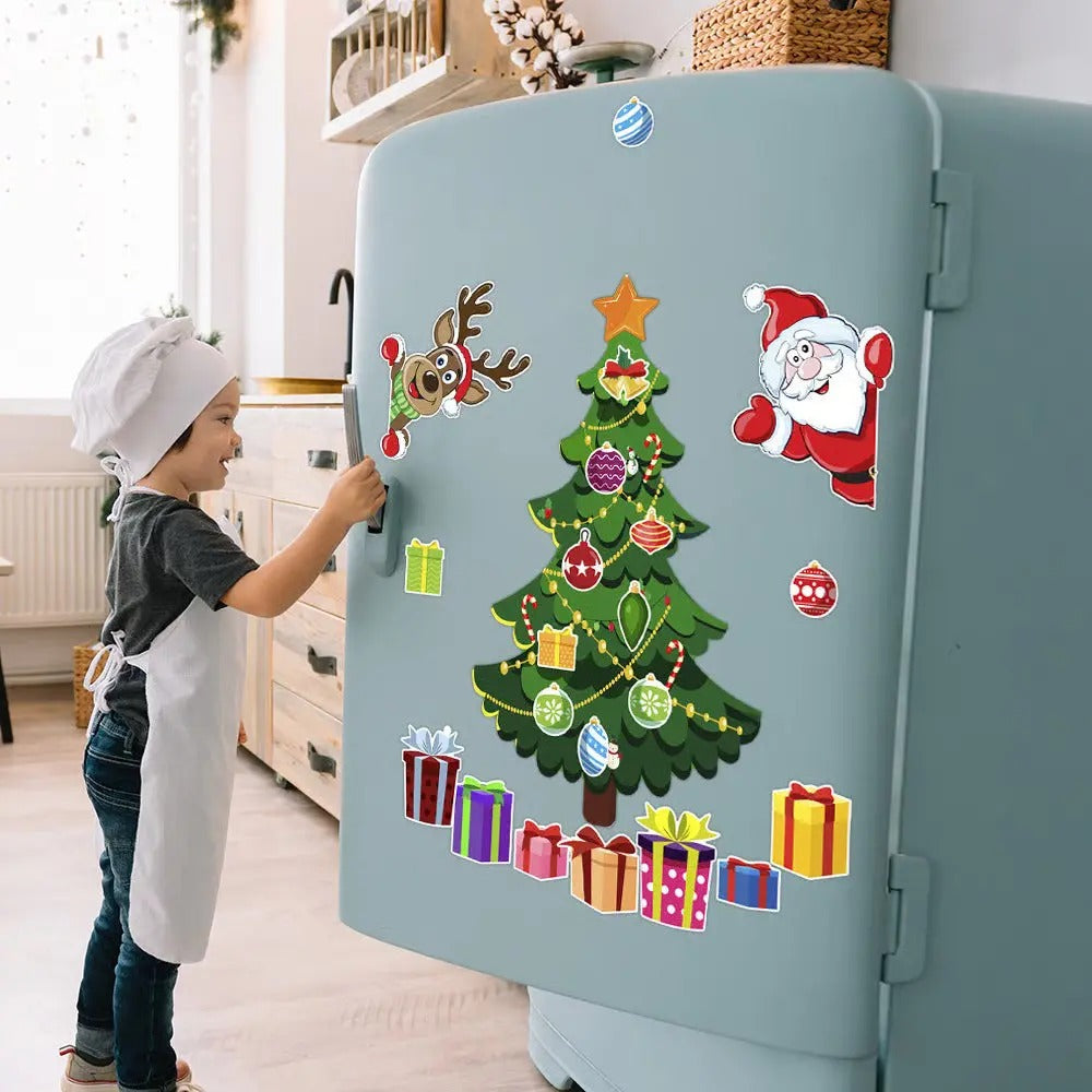 ChristmanStickers - Magnetaufkleber — mühelose Festtagsstimmung schaffen