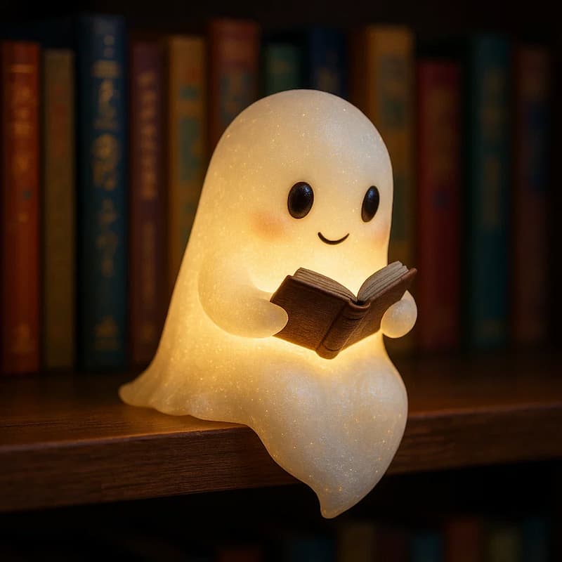Ghost Light - Leselampe mit sanftem Licht