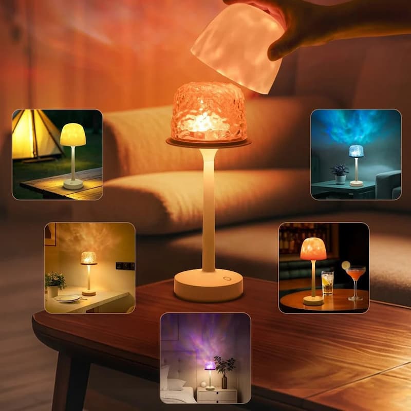 GlowLamp - Kabellose Ambient-Leuchte — Farbenfrohe Stimmung auf Knopfdruck