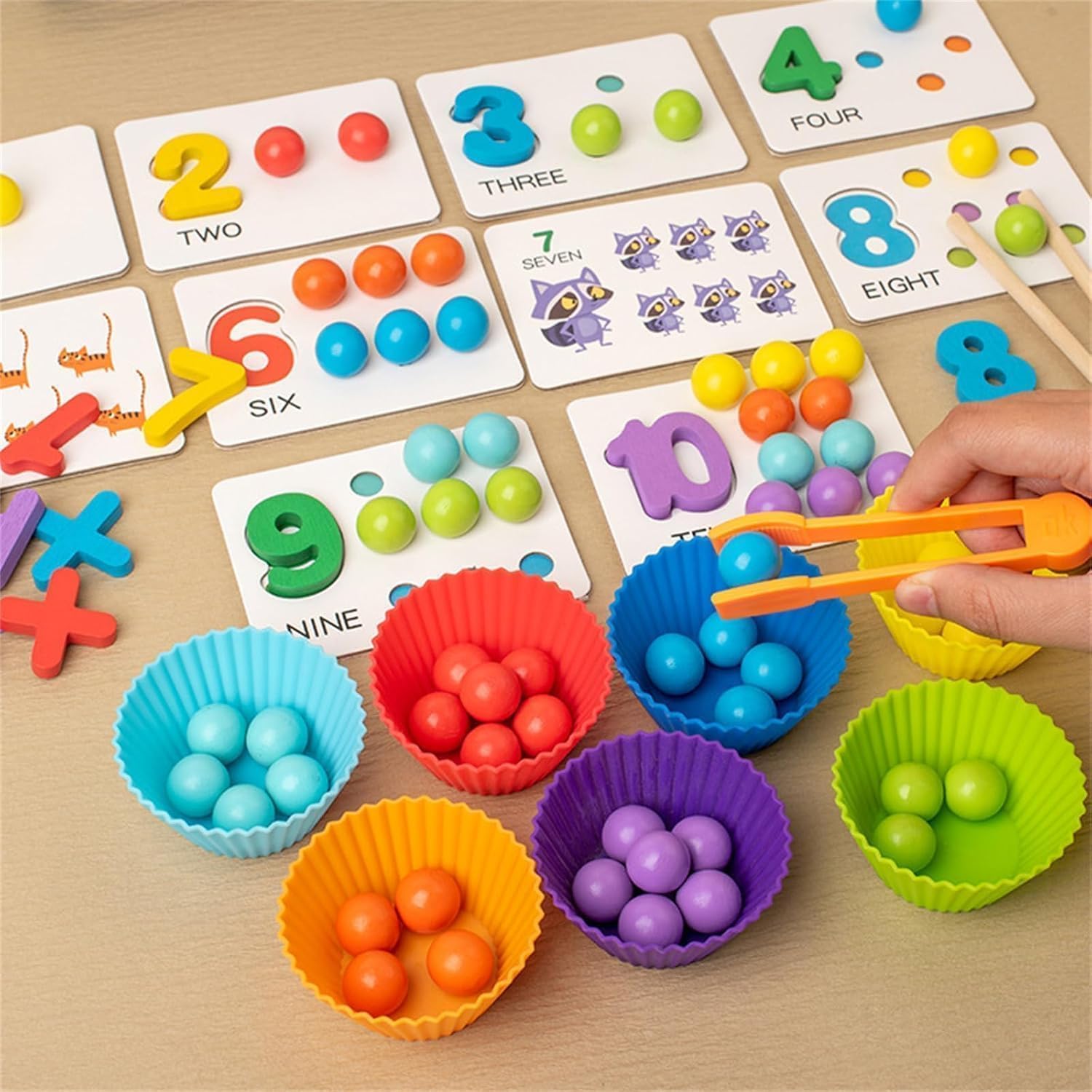 PlayMath - Montessori Mathe-Set — Spielerisch Mathe-Selbstvertrauen stärken