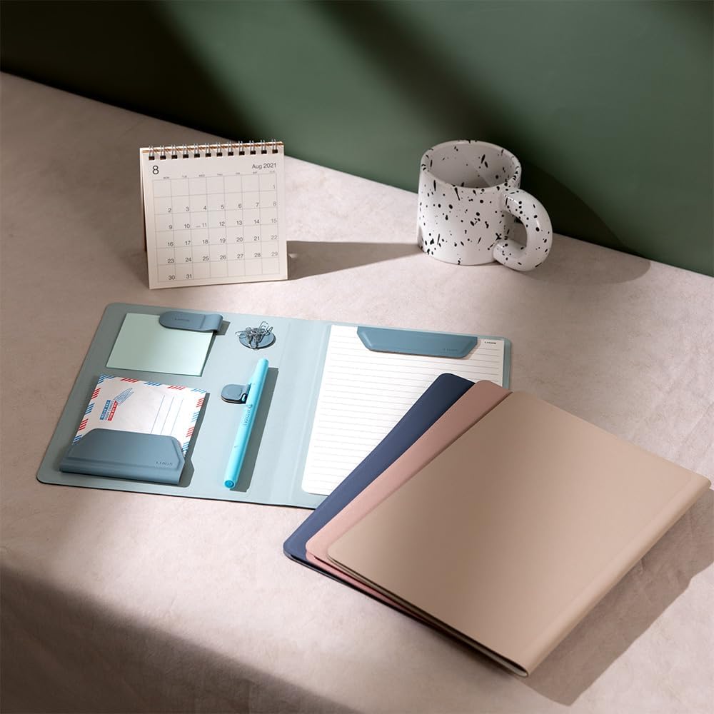 Magfolio - Magnetisches Business-Portfolio A5 – Organizer mit Klemmbrett & Zubehör