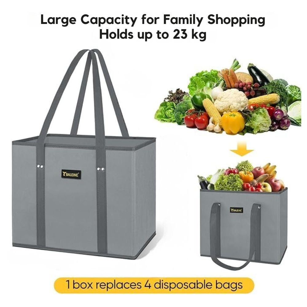 Foldable Tote - Faltbare Tragetasche mit verstärktem Boden