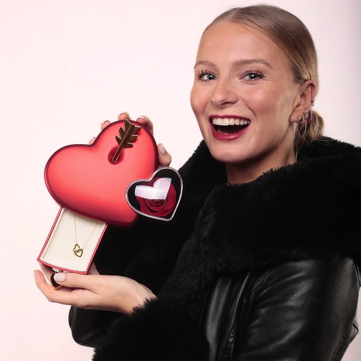 HeartBox - Herz-Schmuckbox — Mit Geheimfach für Verlobungs- oder Ehering