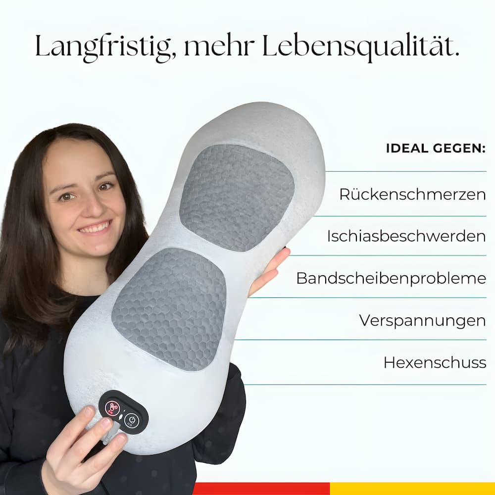 BackRelief - 3 in 1 Therapiekissen