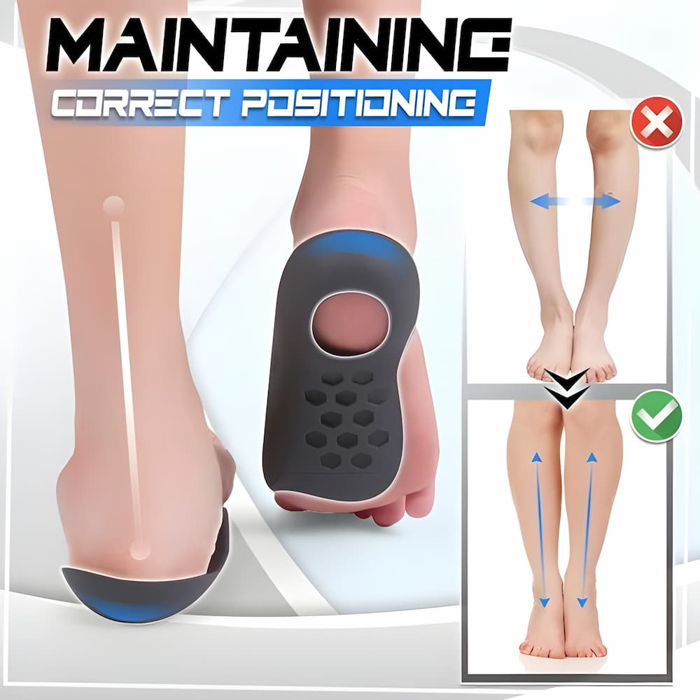 FlatSoles - Orthopädische Plattfuß-Einlagen