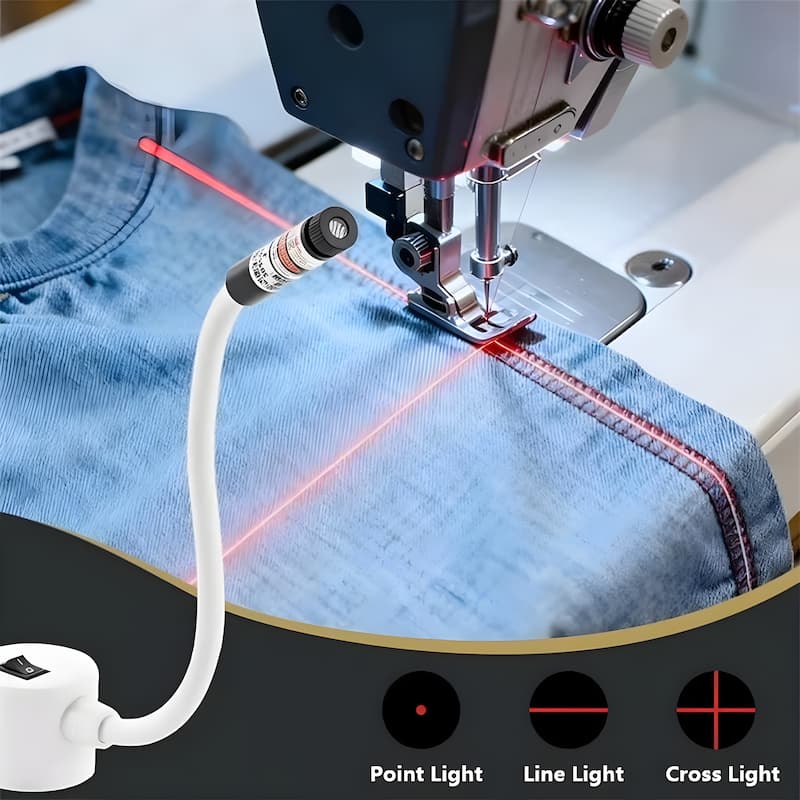 SewLaser - Magnetische Nähhilfe mit Licht