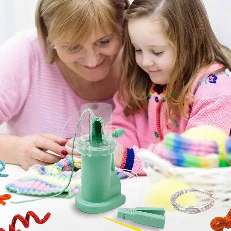 KnitCord - Schnellstrickmaschine für I-Cord — Schneller I-Cord-Macher mit perfekter Spannung