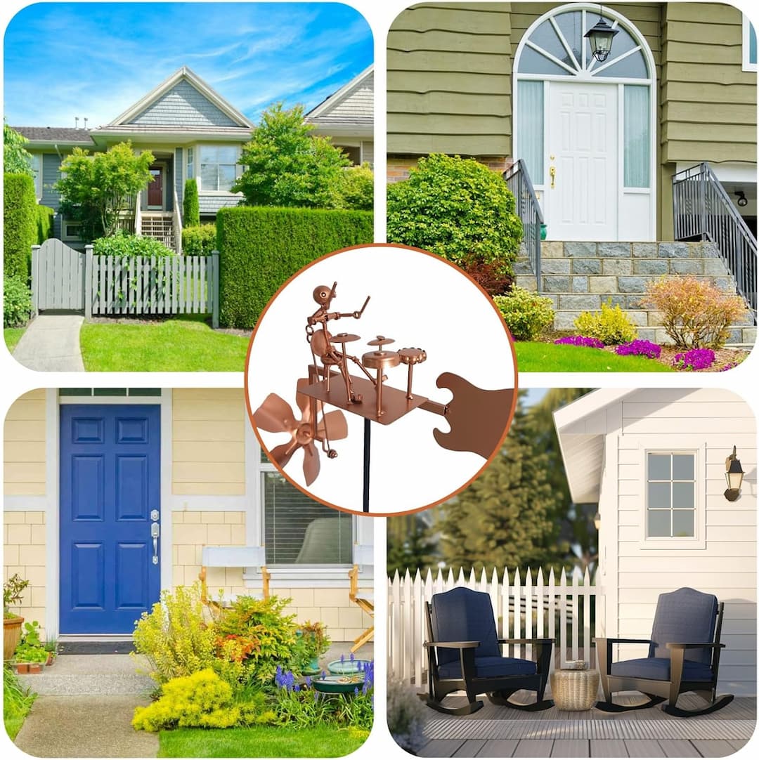 WindDrummer - Bewegte Gartendeko mit Charakter