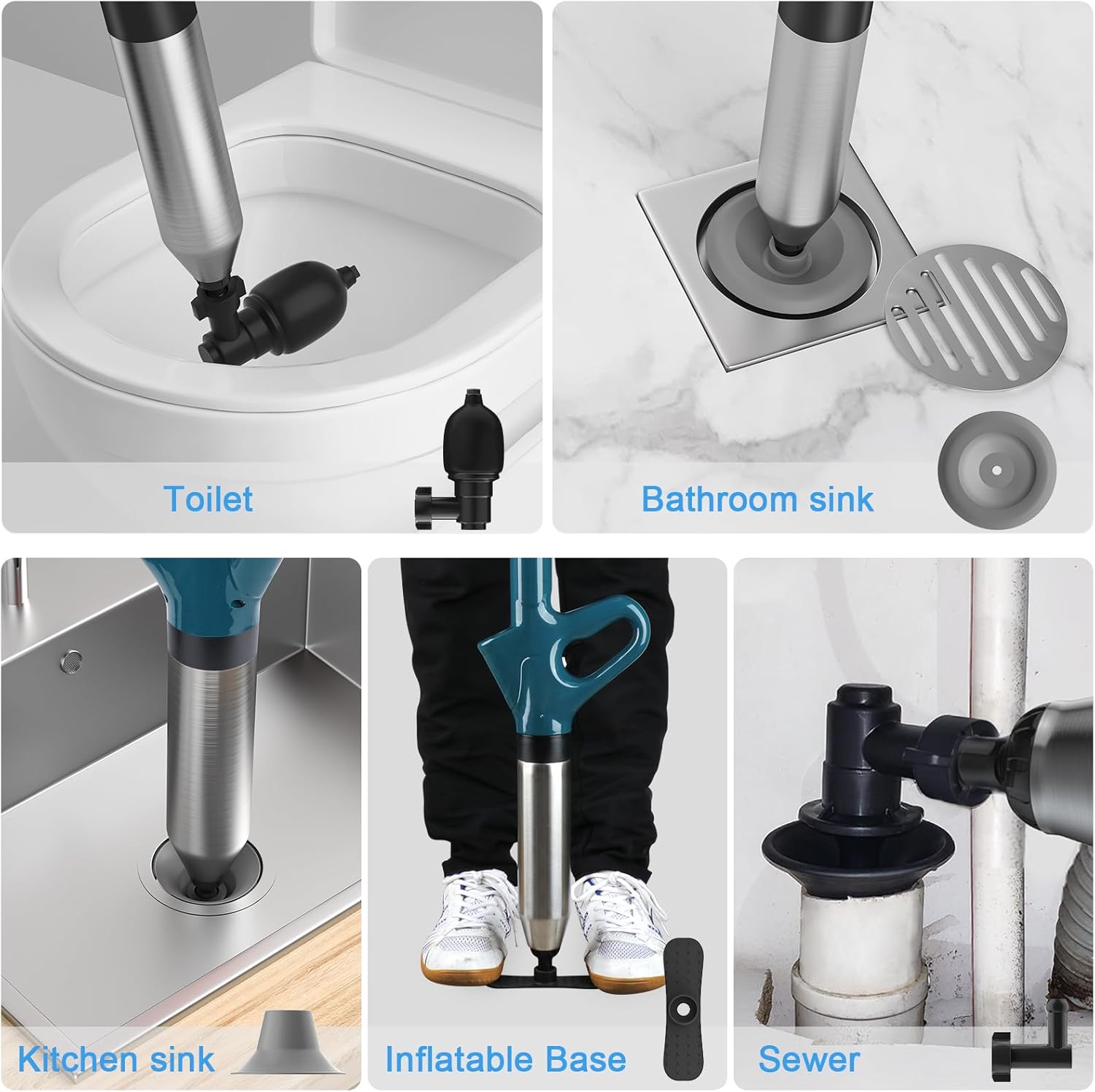 ClearGo - Erstopfte Abflüsse in Sekundenschnelle Befreien