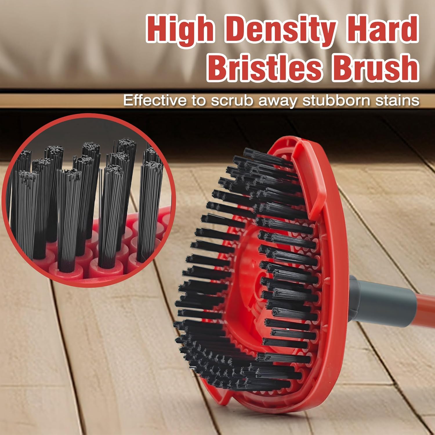 ScrubMop - Ersatz-Schrubbkopf für Spin-Mopp – 180° Drehbar für 1-Tank-System