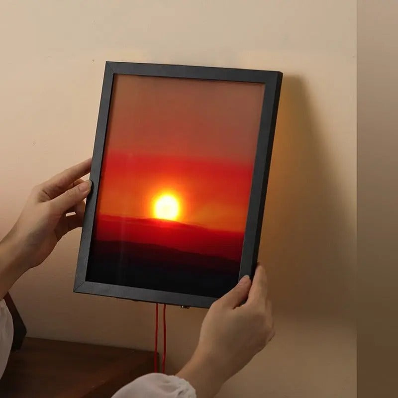 SunLight - Handgefertigtes Nachtlicht — Sanfte Wärme für Entspannte Abende