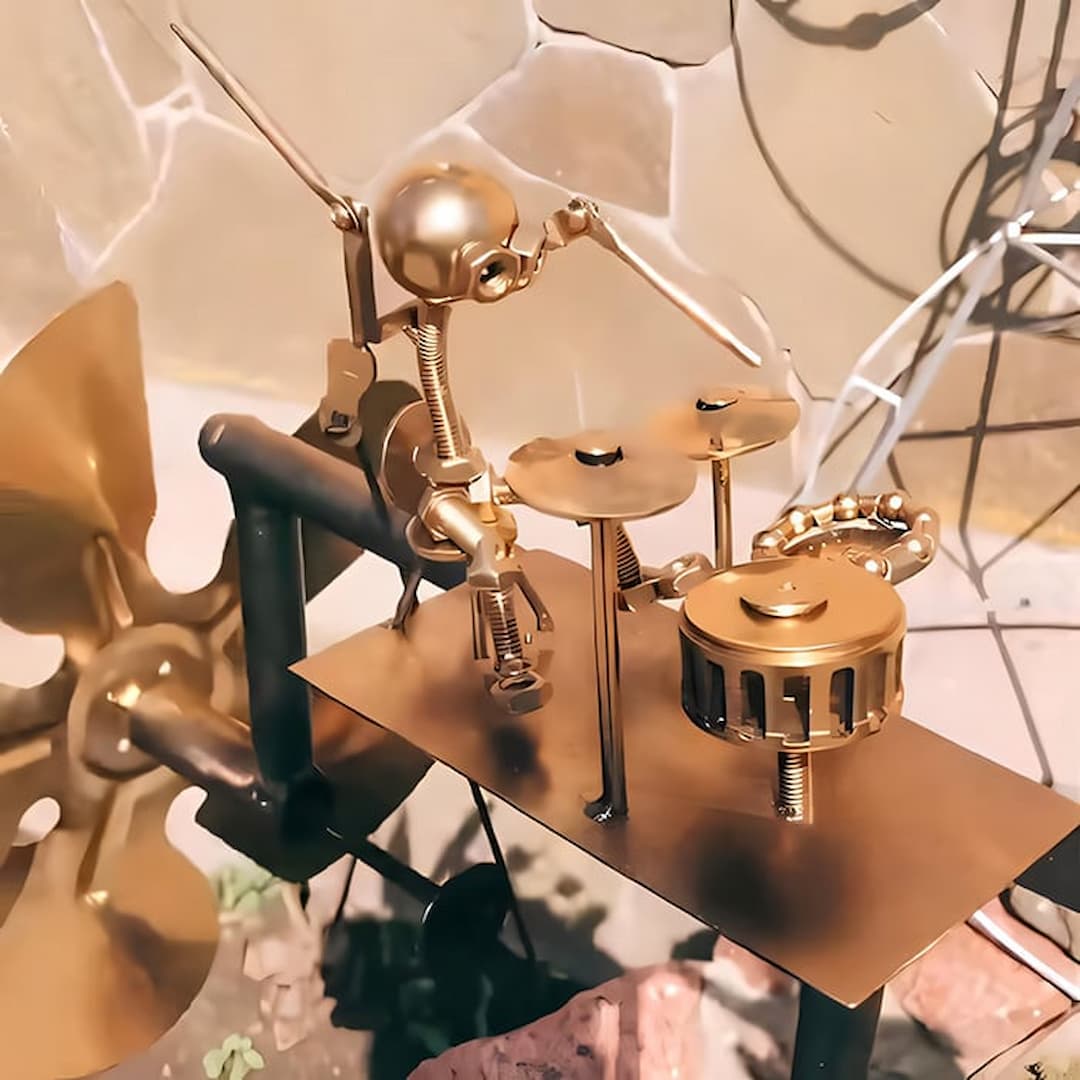 WindDrummer - Bewegte Gartendeko mit Charakter