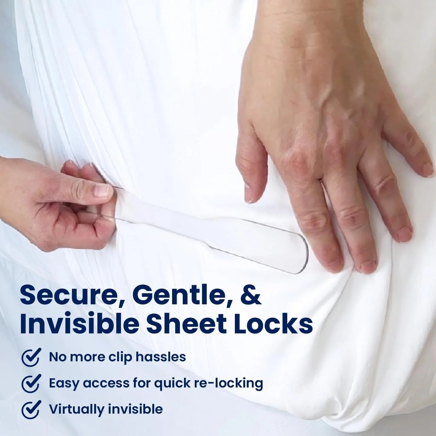 SheetHolder - Langlebig Bettlaken-Halter halten – Fixieren Bettlaken sicher