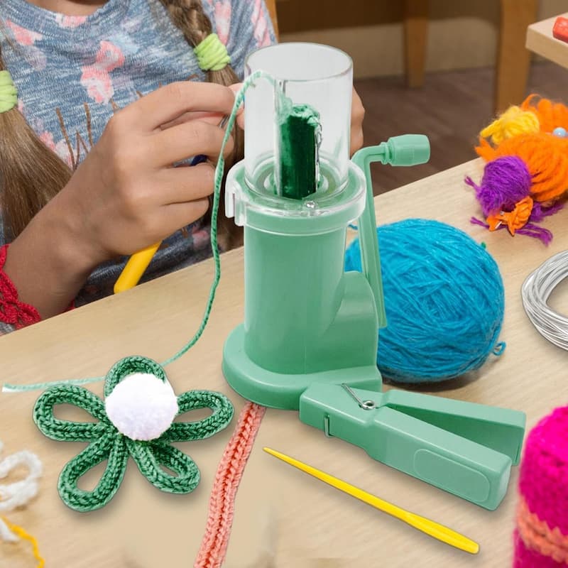 KnitCord - Schnellstrickmaschine für I-Cord — Schneller I-Cord-Macher mit perfekter Spannung