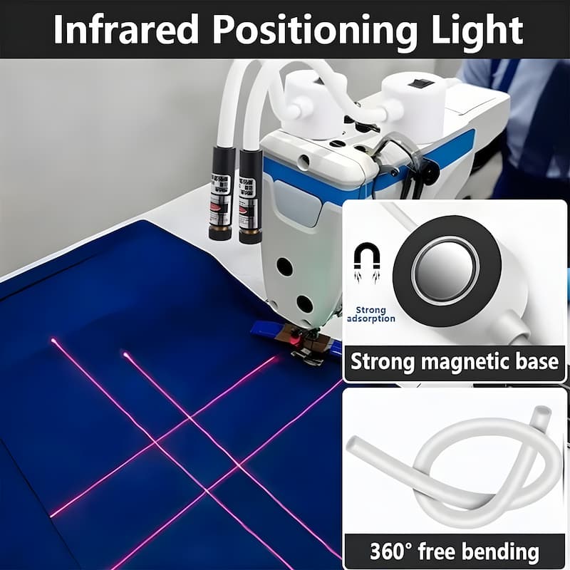 SewLaser - Magnetische Nähhilfe mit Licht