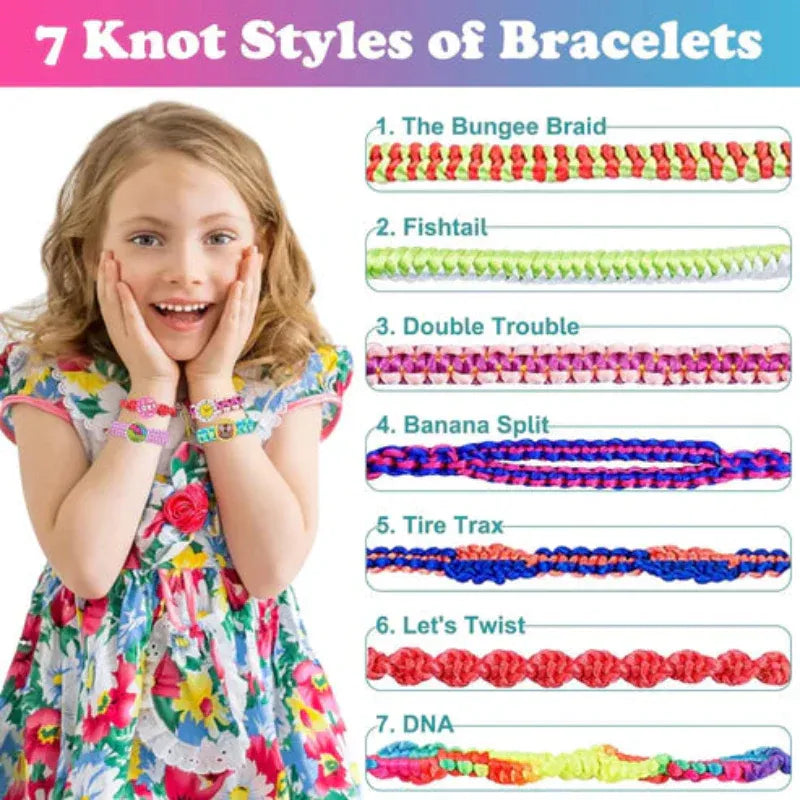 KnotBraids - Erstellen Sie ganz einfach zu Hause 7 verschiedene Arten von Armbändern