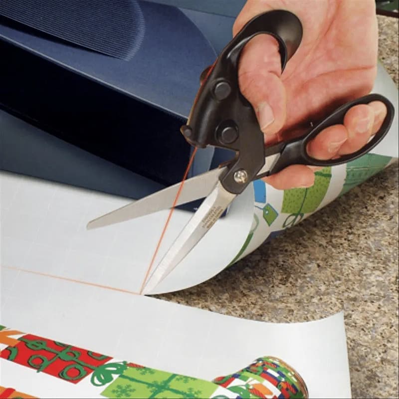 LaserScissors - Professionelle Schere mit Laserführung – Präzisionsschere für Stoff, Papier & Karton
