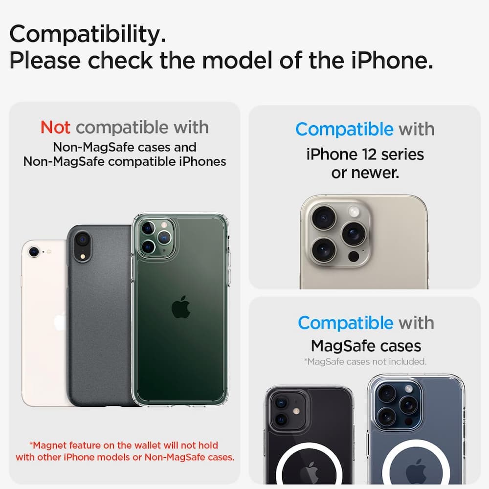 Buroka - Tragbarer magnetischer Kartenhalter Brieftasche mit Handy-StÀnder