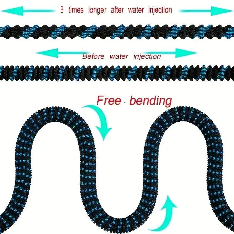 Expanding Water Hose - Dehnbarer Gartenschlauch – Dehnt sich auf die 3-fache Länge aus
