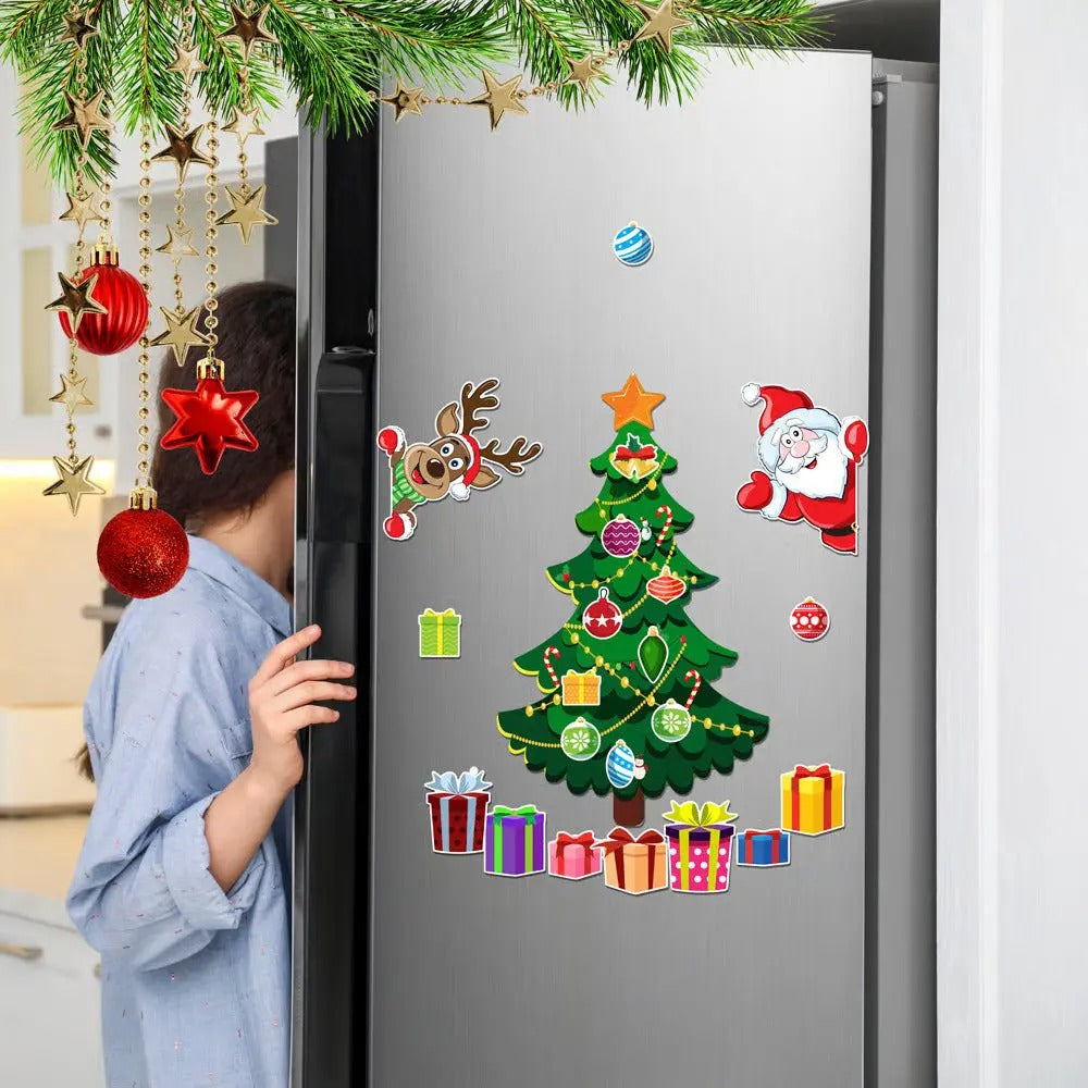 ChristmanStickers - Magnetaufkleber — mühelose Festtagsstimmung schaffen