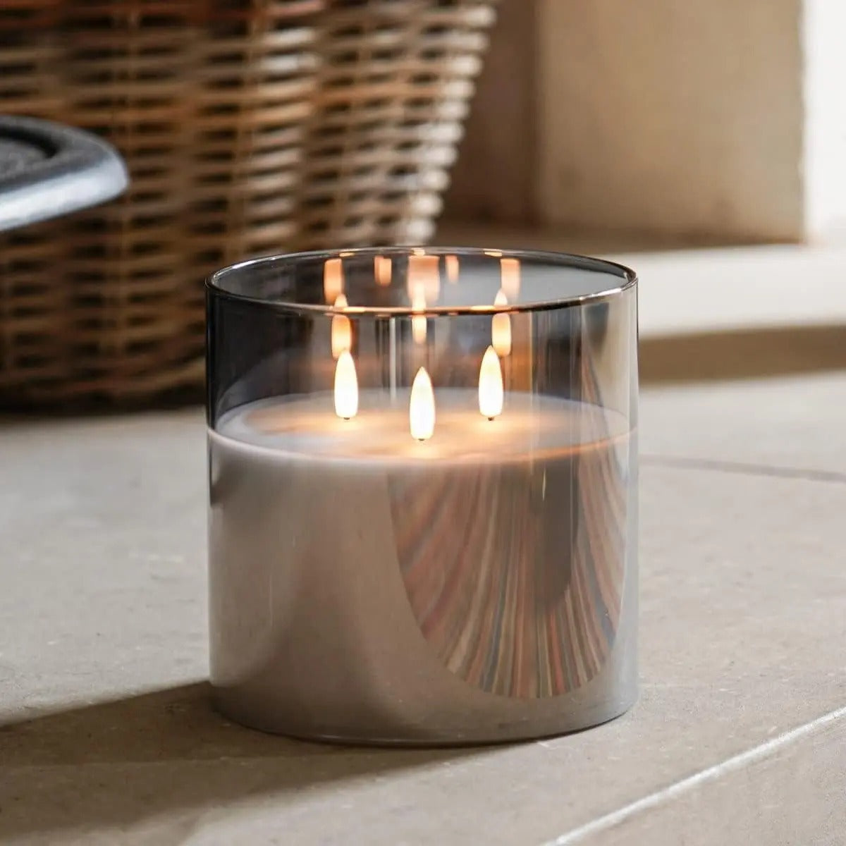 LedCandle - Große LED-Glaskerzen — gemütliche Atmosphäre per Fernbedienung