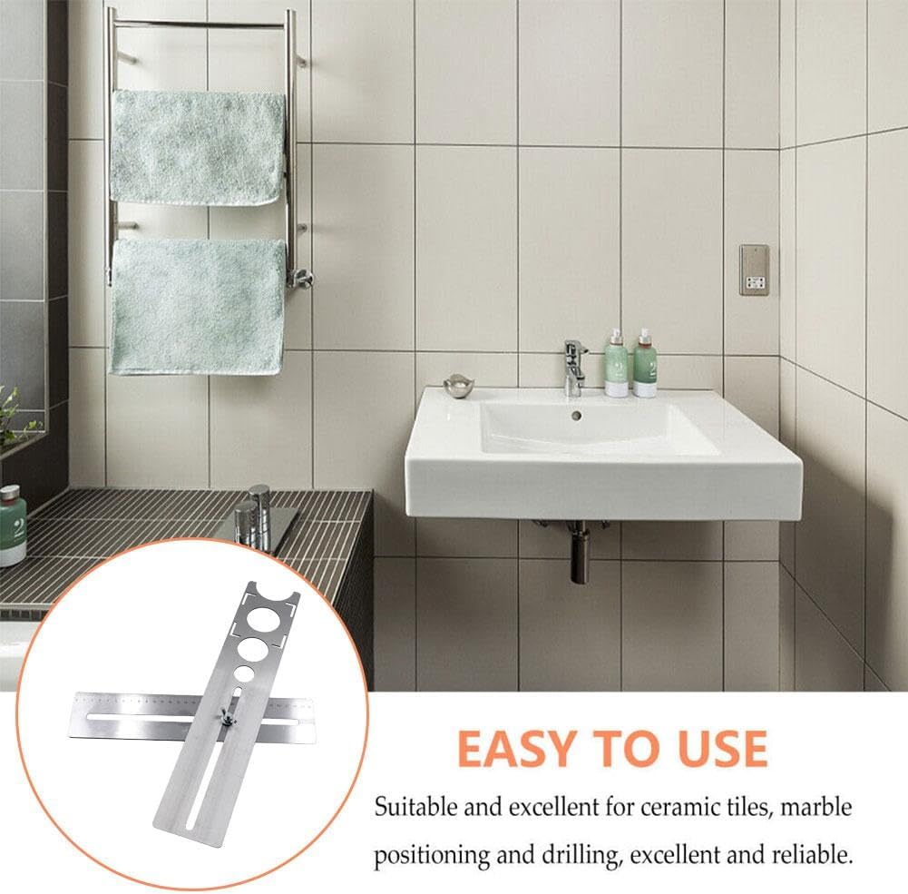 TileGauge - Vollwinkel-Fliesbohrschablone — Dein bester Helfer bei Renovierungen