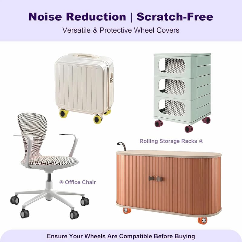 WheelRings - Radschutzüberzüge für leises und geschütztes Rollen