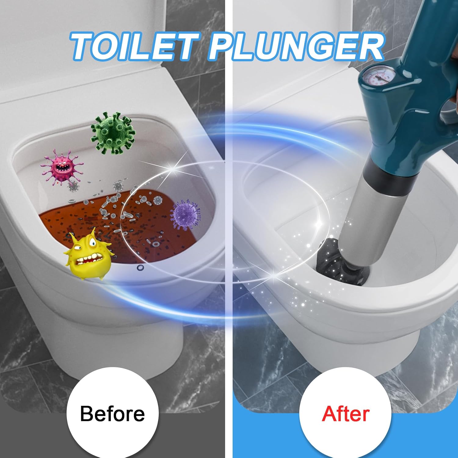 ClearGo - Erstopfte Abflüsse in Sekundenschnelle Befreien