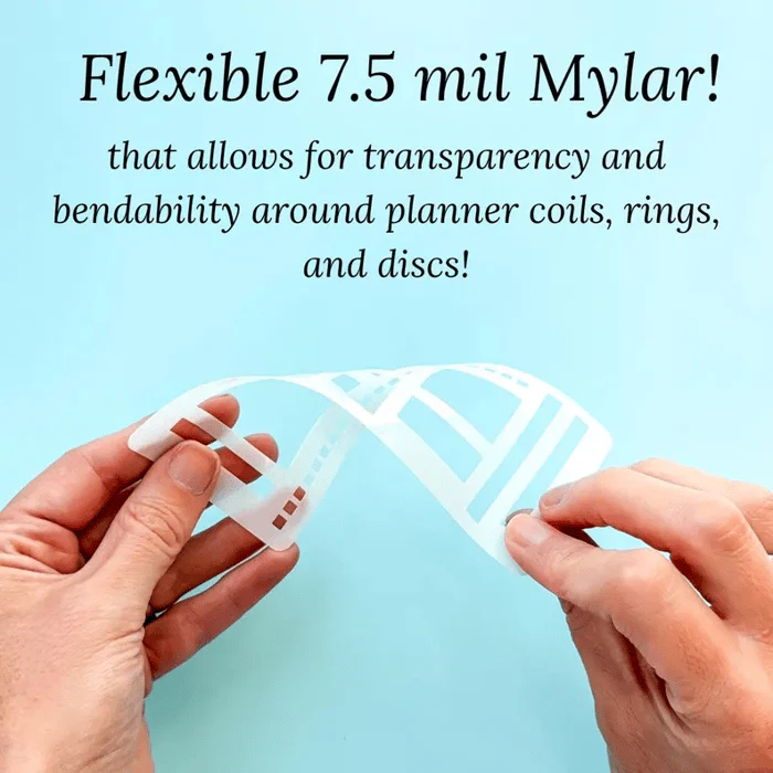 CalenderStencil - Flexible Schablonen, die Ihren Kalender auf ein neues Niveau heben!