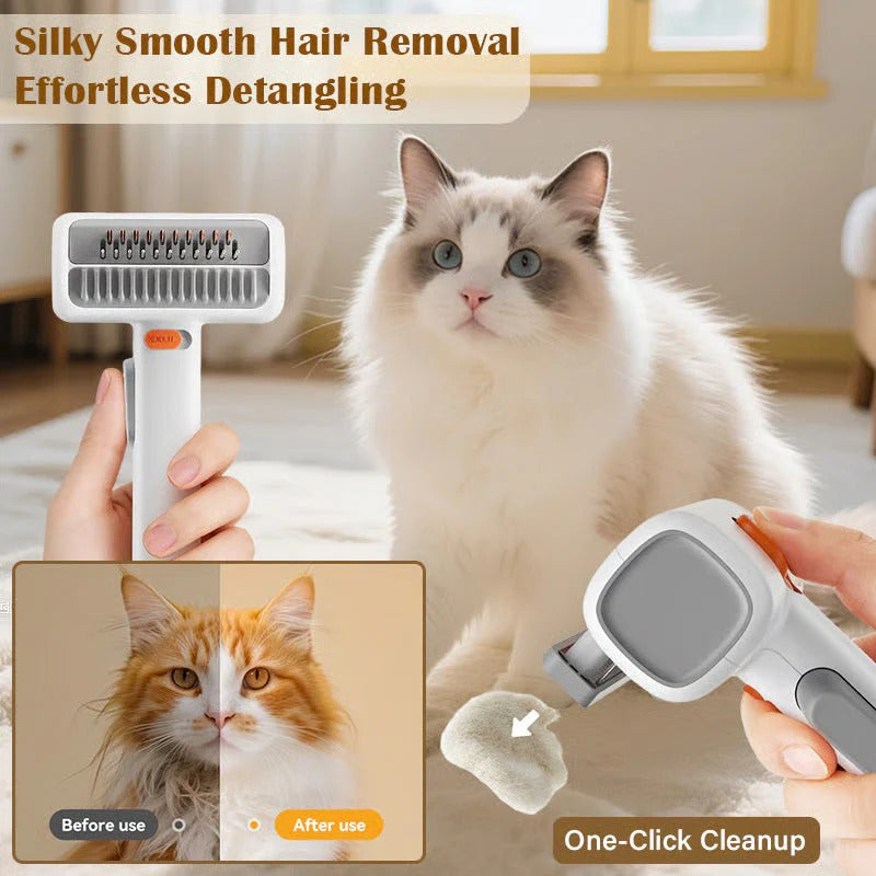 Detangle Brush - 2-in-1-Entfilzungsbürste – Sanfte Pflege & weniger Haarausfall