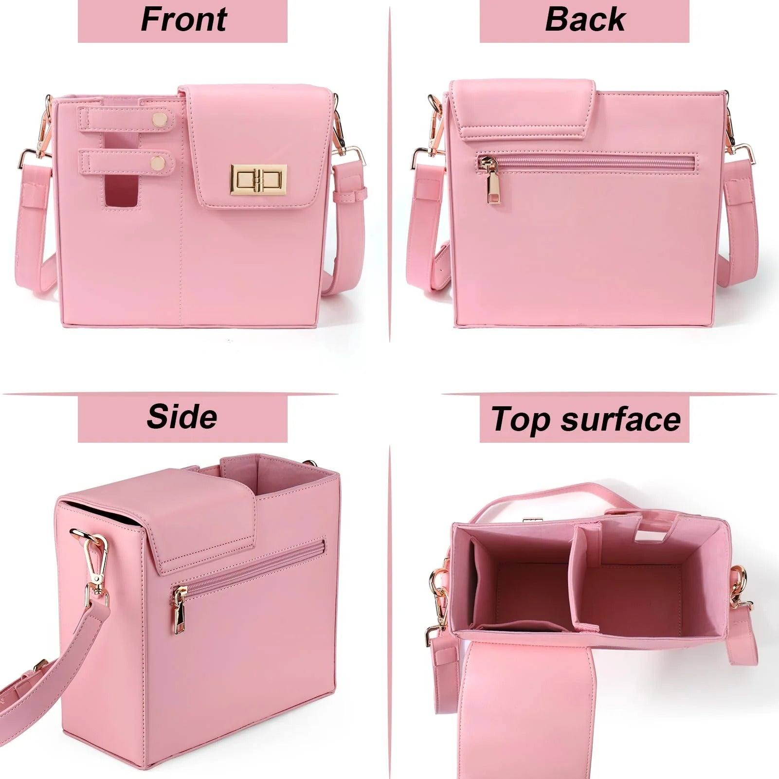 Korinula - Umhängetasche mit Sport-Wasserflaschenhalterung