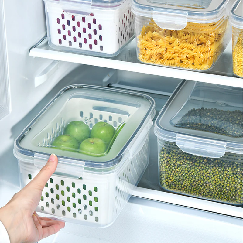Fresh Containers - Easy Drain-Lebensmittelbehälter