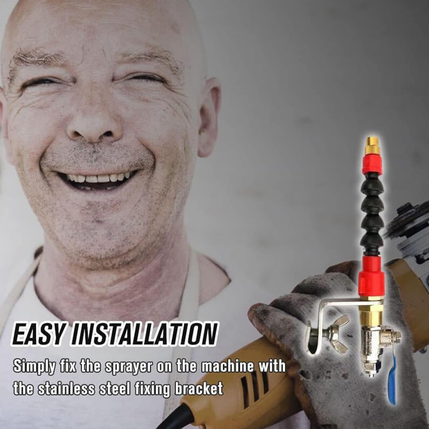 WaterCut - Staubarmes Sprühgerät für perfekte Schnitte