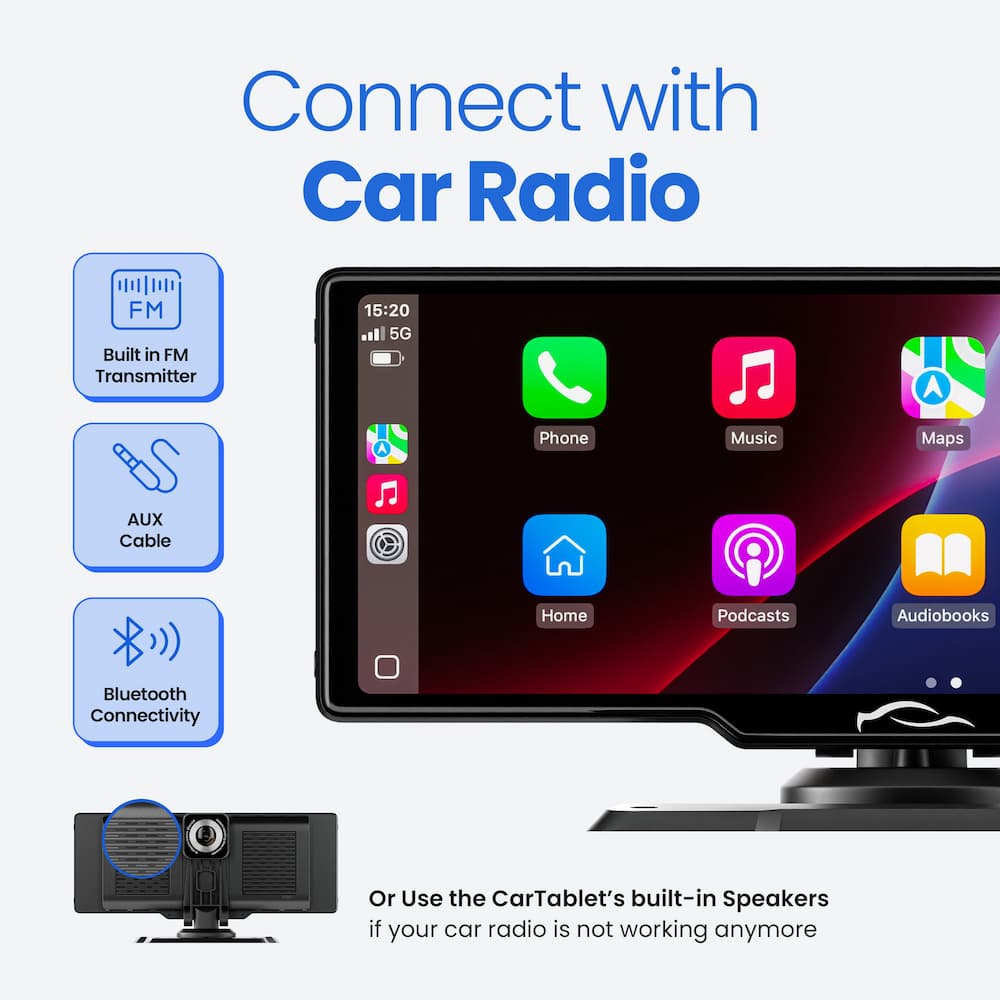 CarTablet - Holen Sie sich jetzt Apple Carplay und Android Auto in Ihr Auto!
